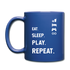 Eat Sleep Play Repeat Full Color Mug